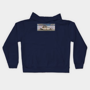 1936 16 Cylinder Starcat Kids Hoodie